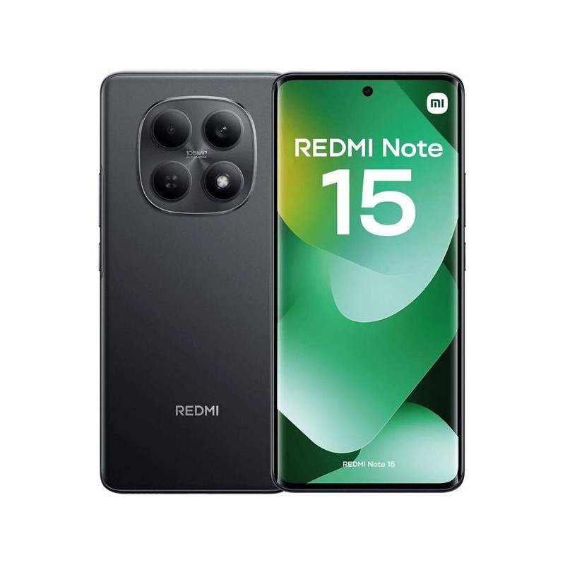 Xiaomi Redmi Note 15 128GB 6GB NFC With Charger Midnight Black EU - No Warranty